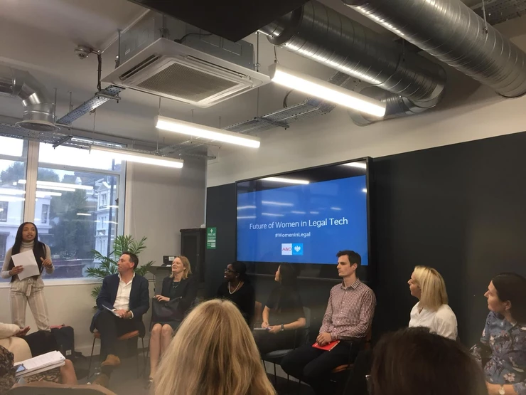 Anthony Seale sitting with the Eagle Labs panel